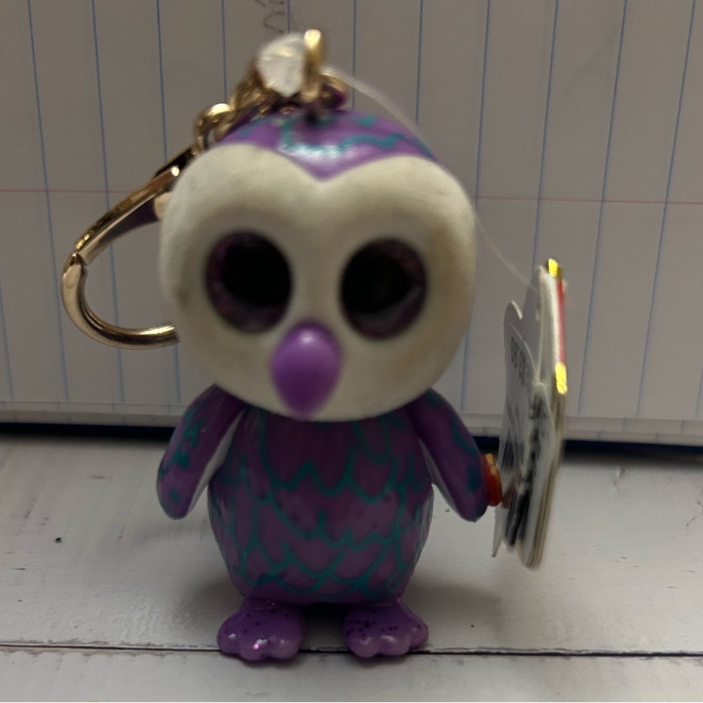 TY Mini Owl Keychain